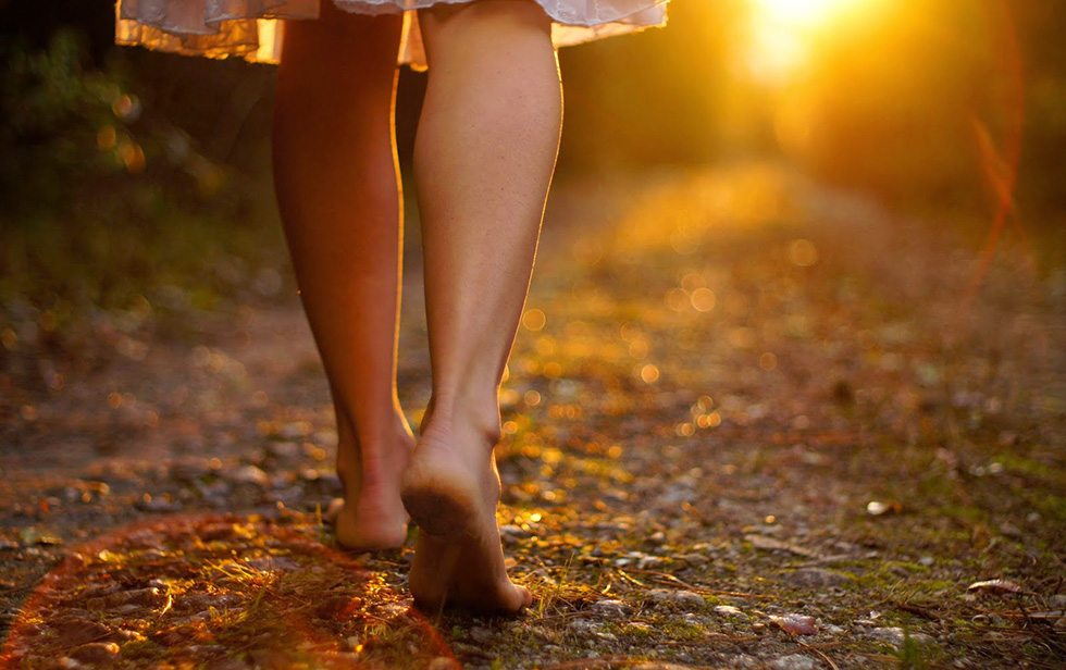 Camminare scalzi fa bene alla salute