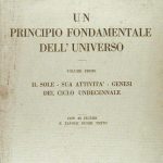Libro di Raffaele Bendandi Il principio fondamentale dell'universo per prevedere i terremoti
