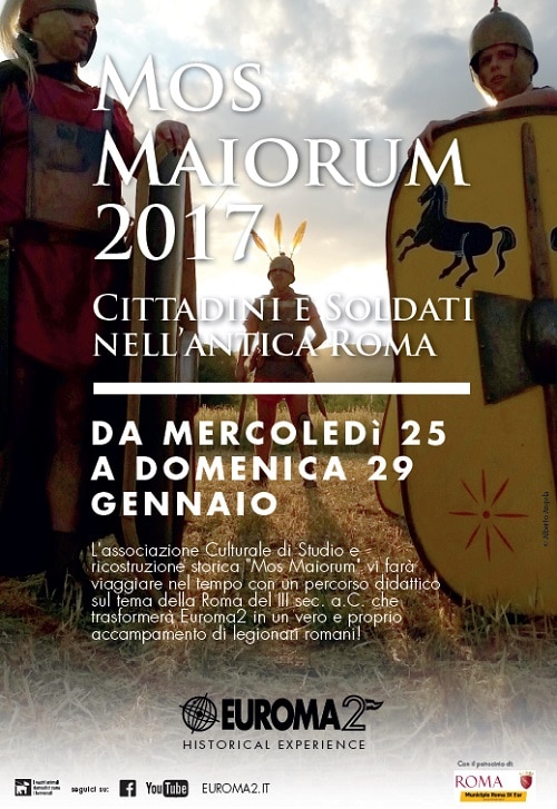 MOS MAIORUM 2017 - Cittadini e Soldati nella Roma Antica